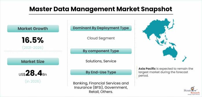 Master Data Management Market Snapshot